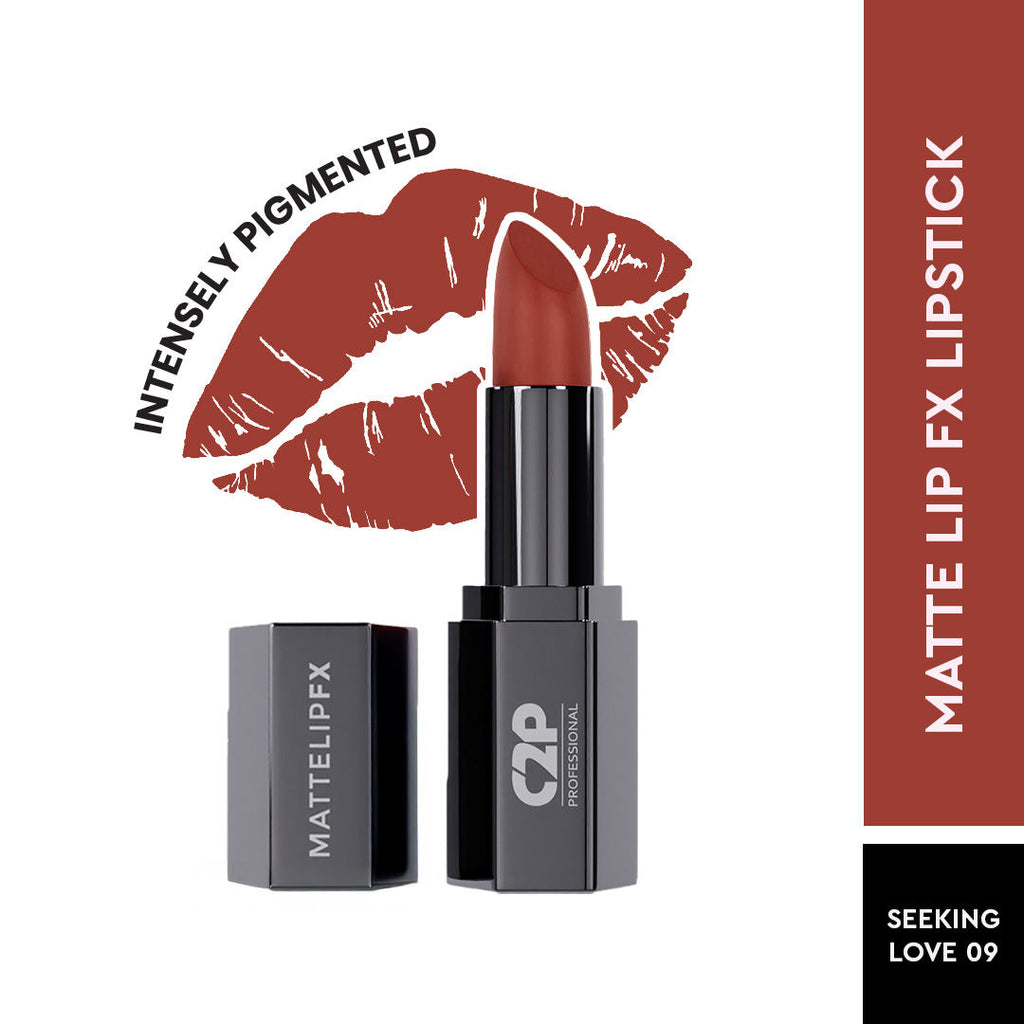 Matte Lip FX Long-Lasting Ultra Creamy Lipstick - Seeking Love 09