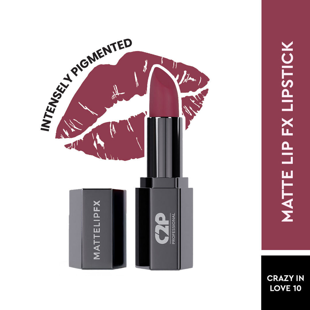 Matte Lip FX Long-Lasting Ultra Creamy Lipstick - Crazy In Love 10