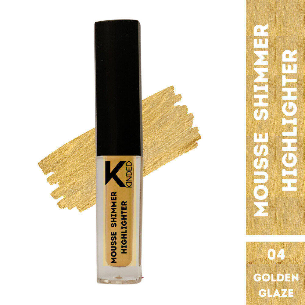 Mousse Shimmer Highlighter - Golden Glaze
