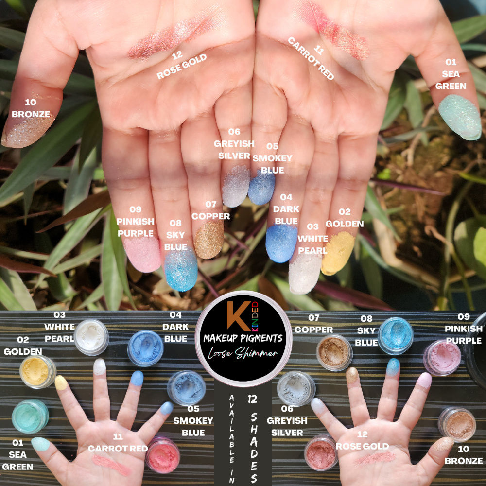 Loose Shimmer Makeup Foil Pigments Powder