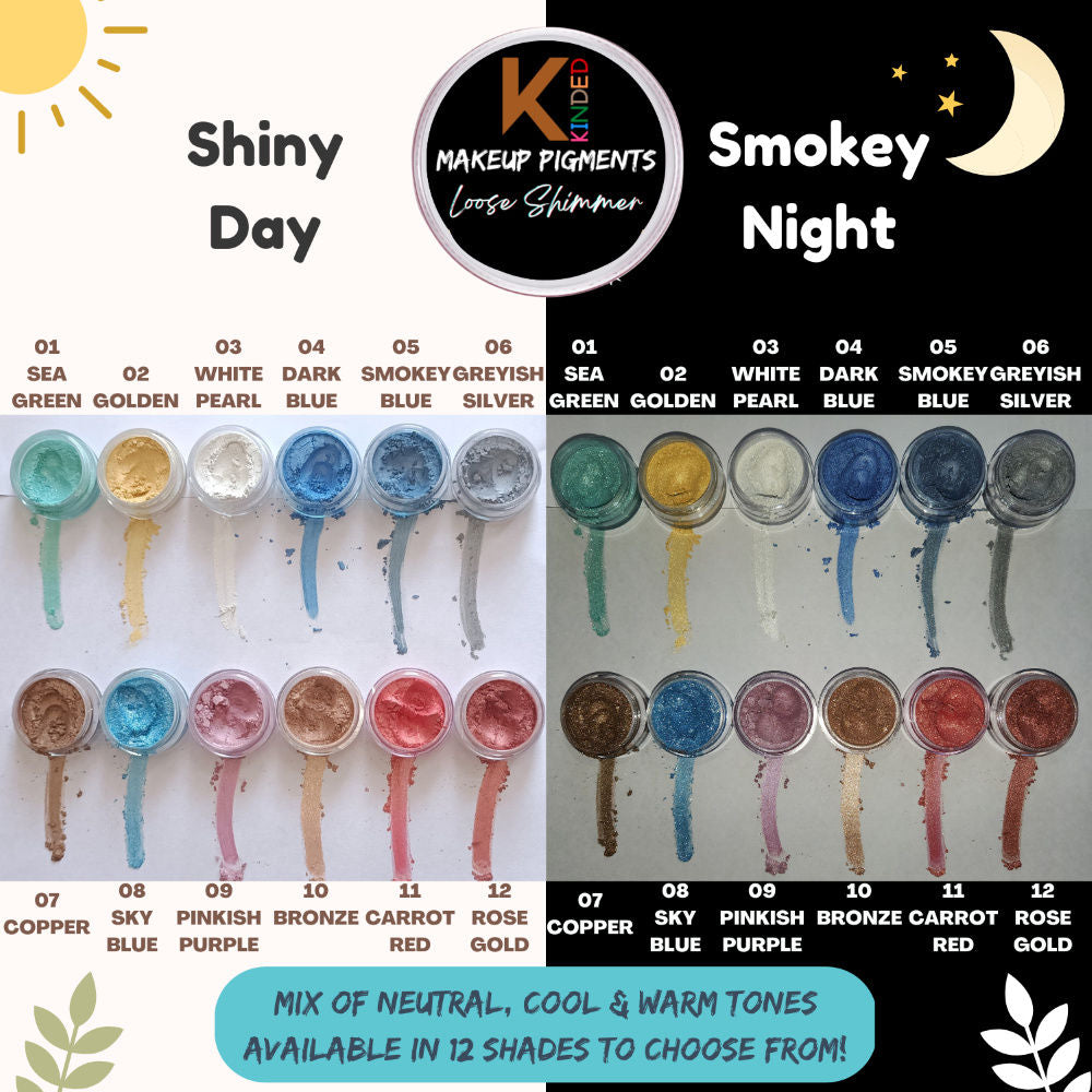 Loose Shimmer Makeup Foil Pigments Powder