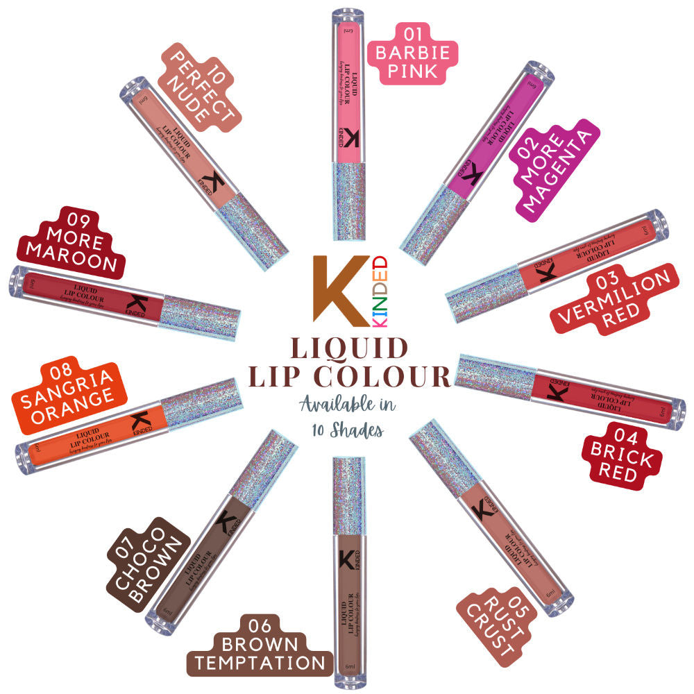 Liquid Lip Colour Lipstick Lip Gloss