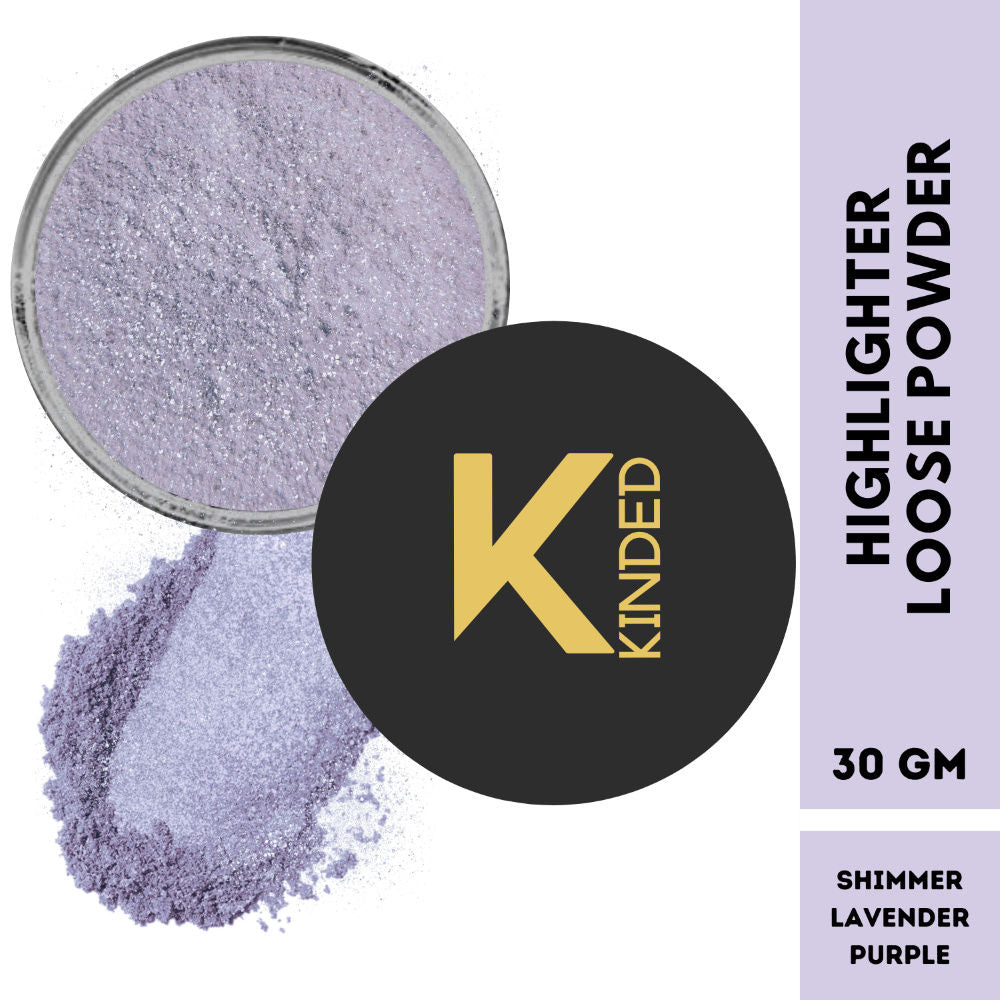 Highlighter Loose Powder - Shimmer Lavender Purple