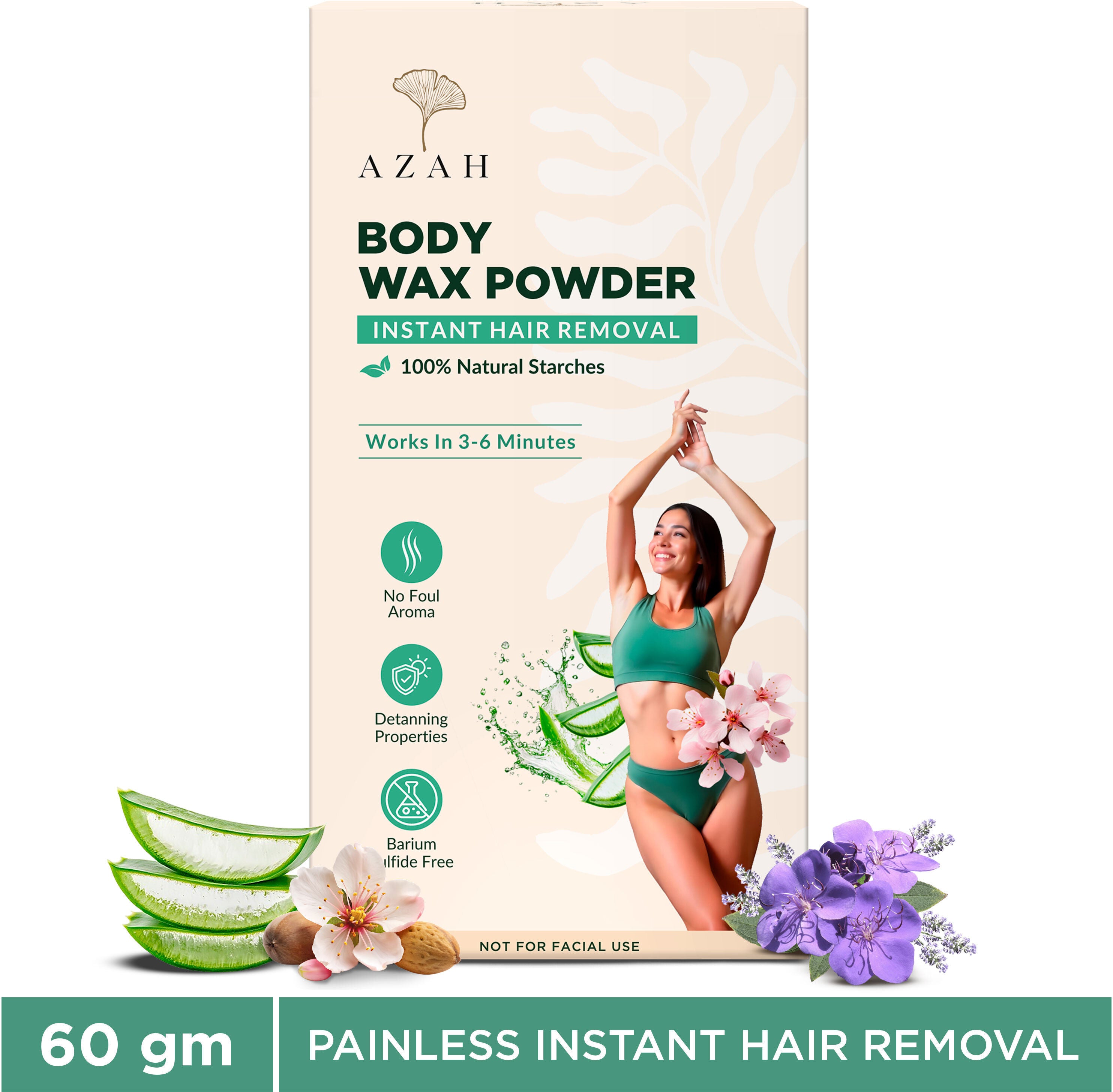 Body Natural And Painless Wax Powder