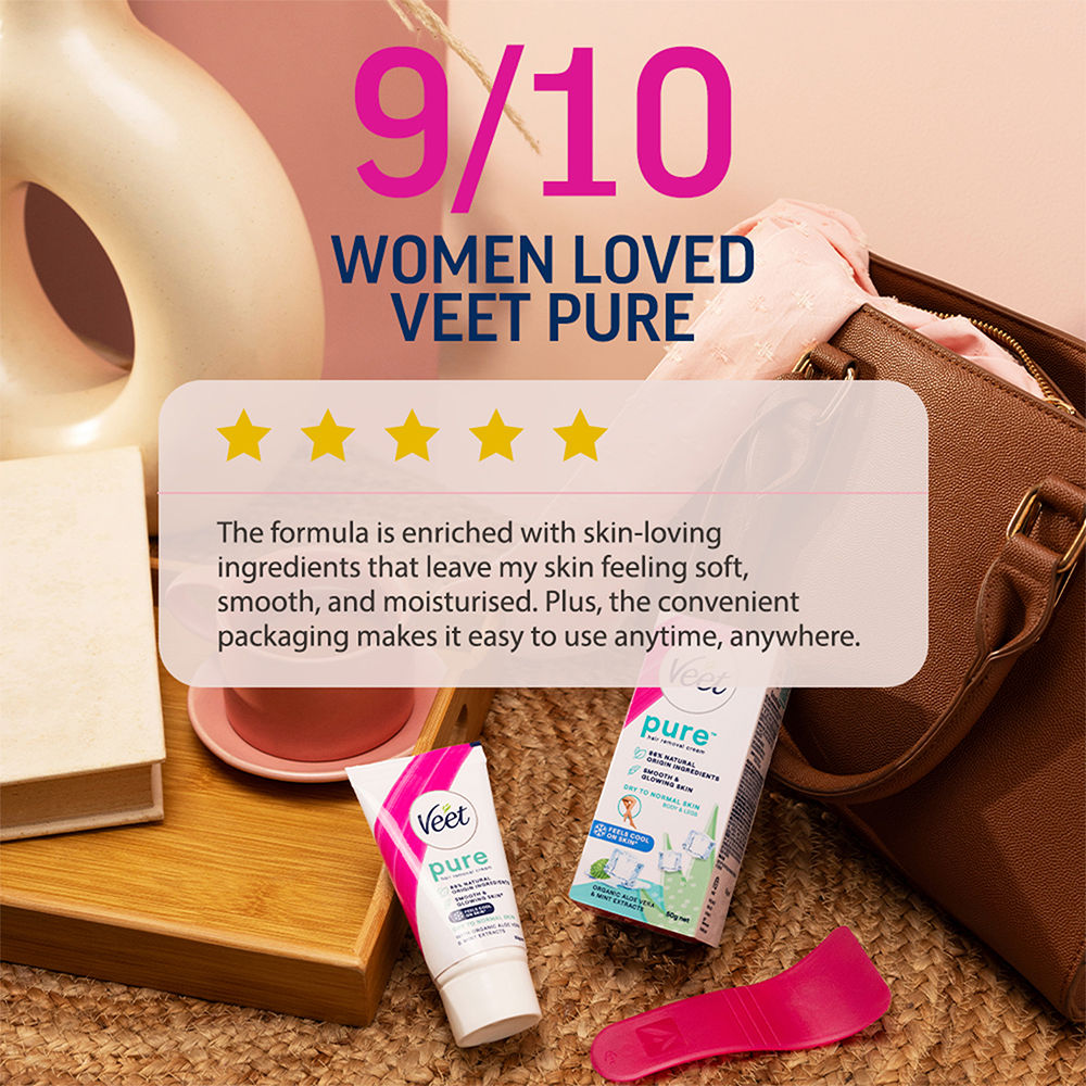 Pure Hair Removal Cream For Women For Sensitive Skin