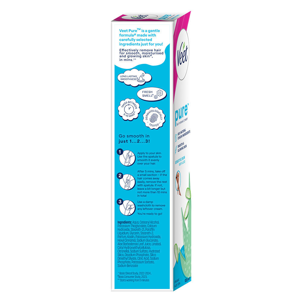 Pure Hair Removal Cream For Women For Sensitive Skin