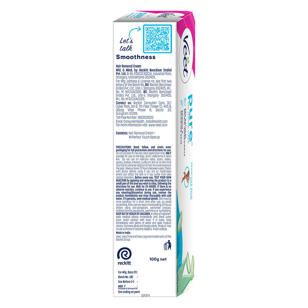 Pure Hair Removal Cream For Women For Sensitive Skin