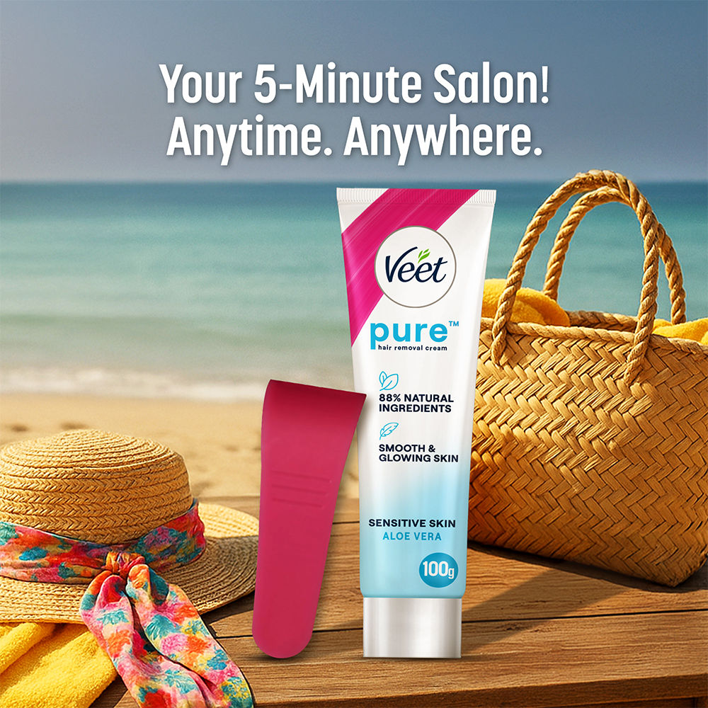 Pure Hair Removal Cream For Women For Sensitive Skin