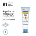 Ultrasheer SPF50+ PA++++ Ultra Light Moisturizing Face Sunscreen Oily & Sensitive Skin - 30gm