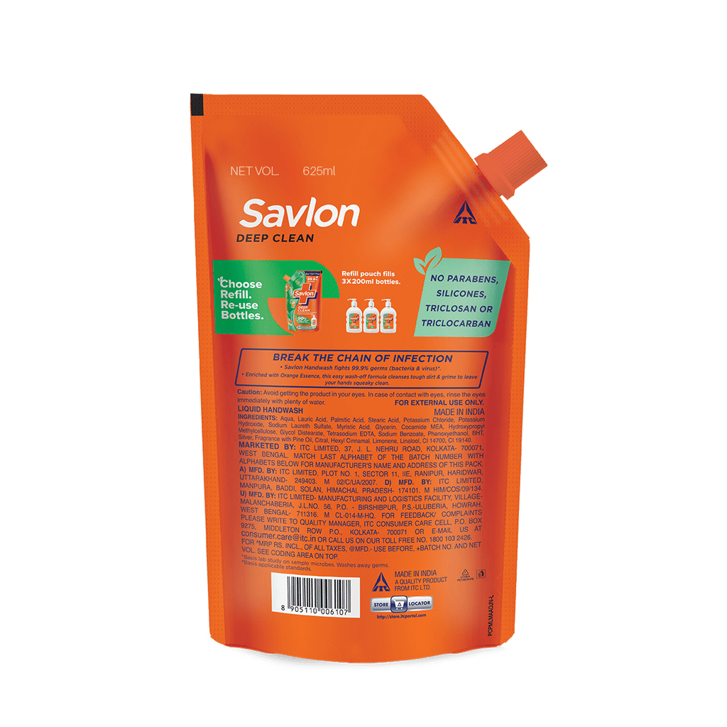 Deep Clean Germ Protection Liquid Handwash Refill Pouch