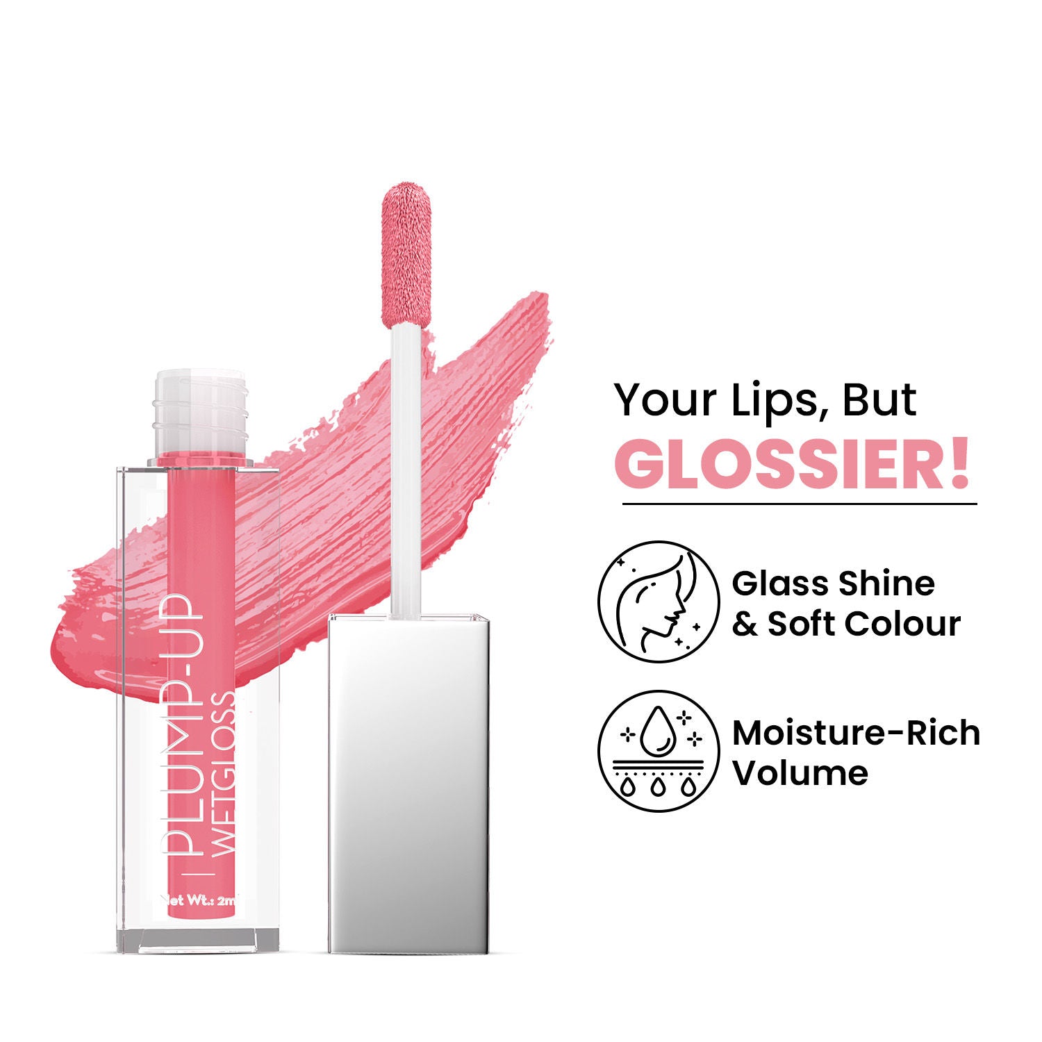 Plump Up Wet Lip Gloss For Glossy And Fuller Lips - 6 Spicy Cinnamon