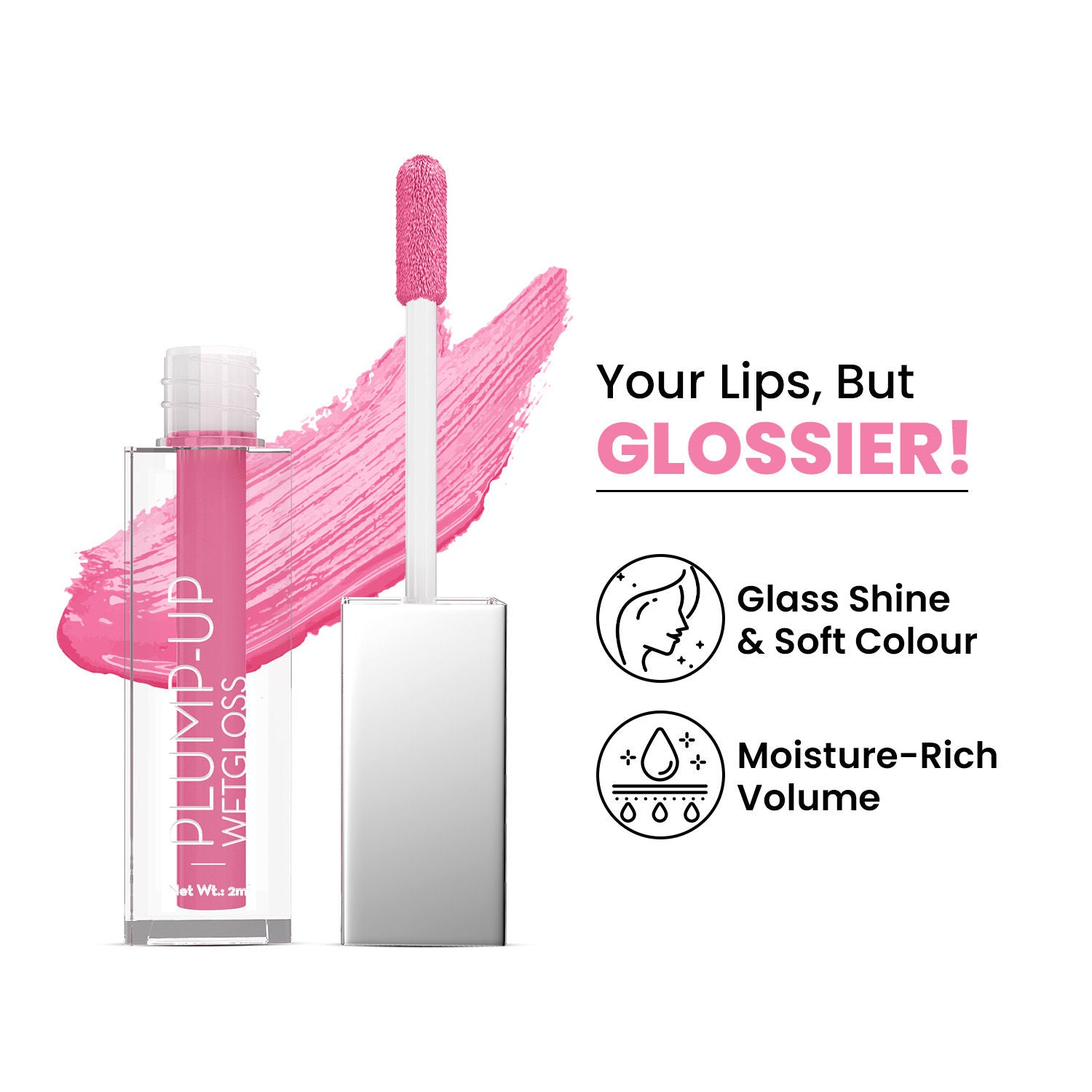 Plump Up Wet Lip Gloss For Glossy And Fuller Lips - 9 Berrilicious
