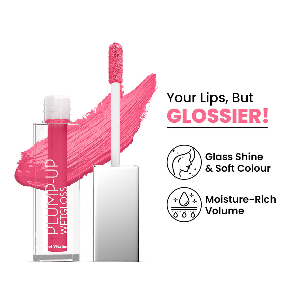 Plump Up Wet Lip Gloss For Glossy And Fuller Lips - 11 Pin Sin