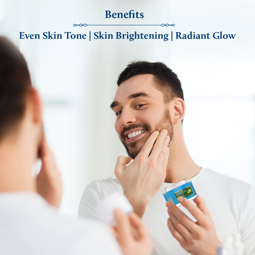 Vitamin C Oil Free Cream for Oily & Acne Prone Skin for Men
