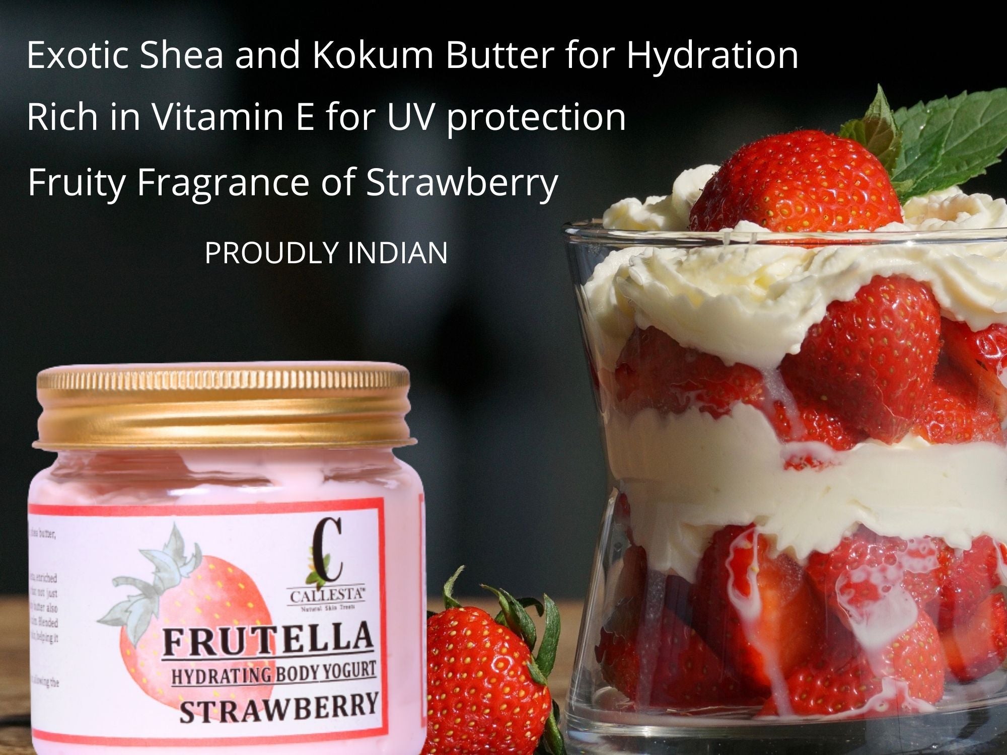 Frutella Hydrating Body Butter - Strawberry