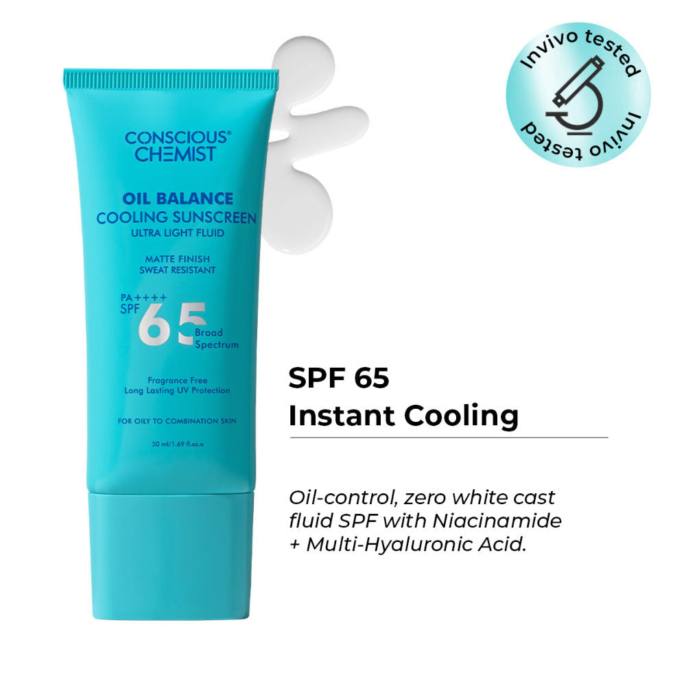 Oil Balance Cooling Sunscreen Ultra Light Fluid