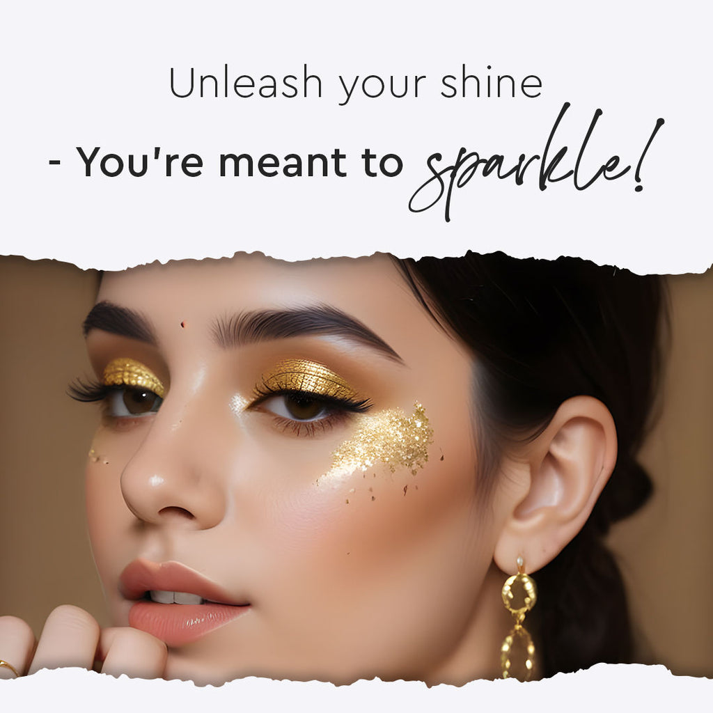 Uptown Loose Glitter for Eye Makeup Highly Pigmented Eyeshadow Powder