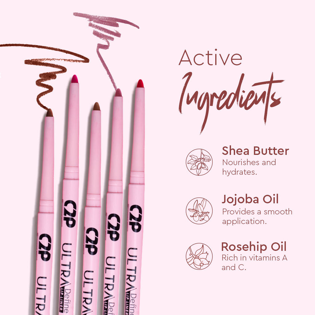 Ultra Define Matte Waterproof Long Lasting Lip Liner