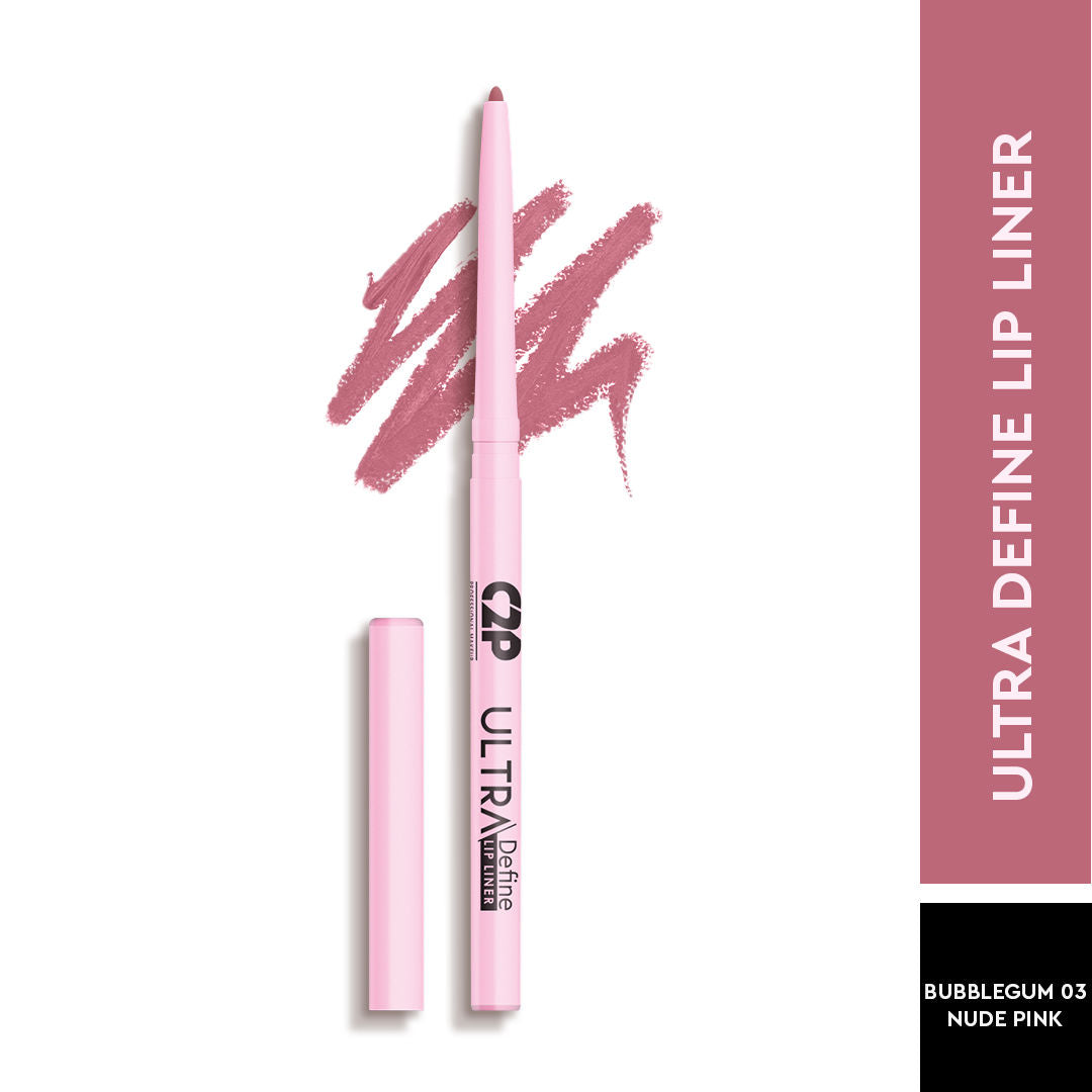 Ultra Define Matte Waterproof Long Lasting Lip Liner - Bubblegum 03