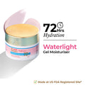 72HR Waterlight Gel Moisturiser With 1% Hyaluronic Acid & 1% Saccharide Isomerate - 50ml