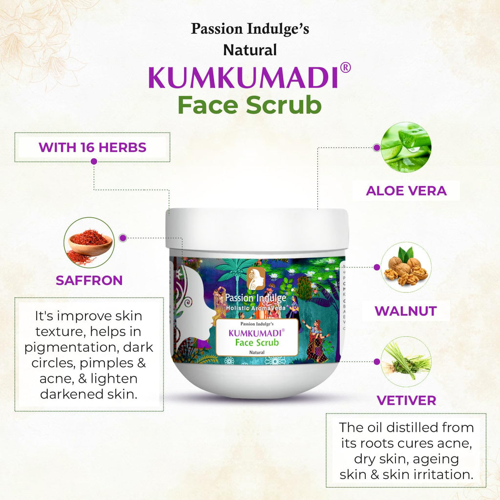 Kumkumadi Oil Face Scrub