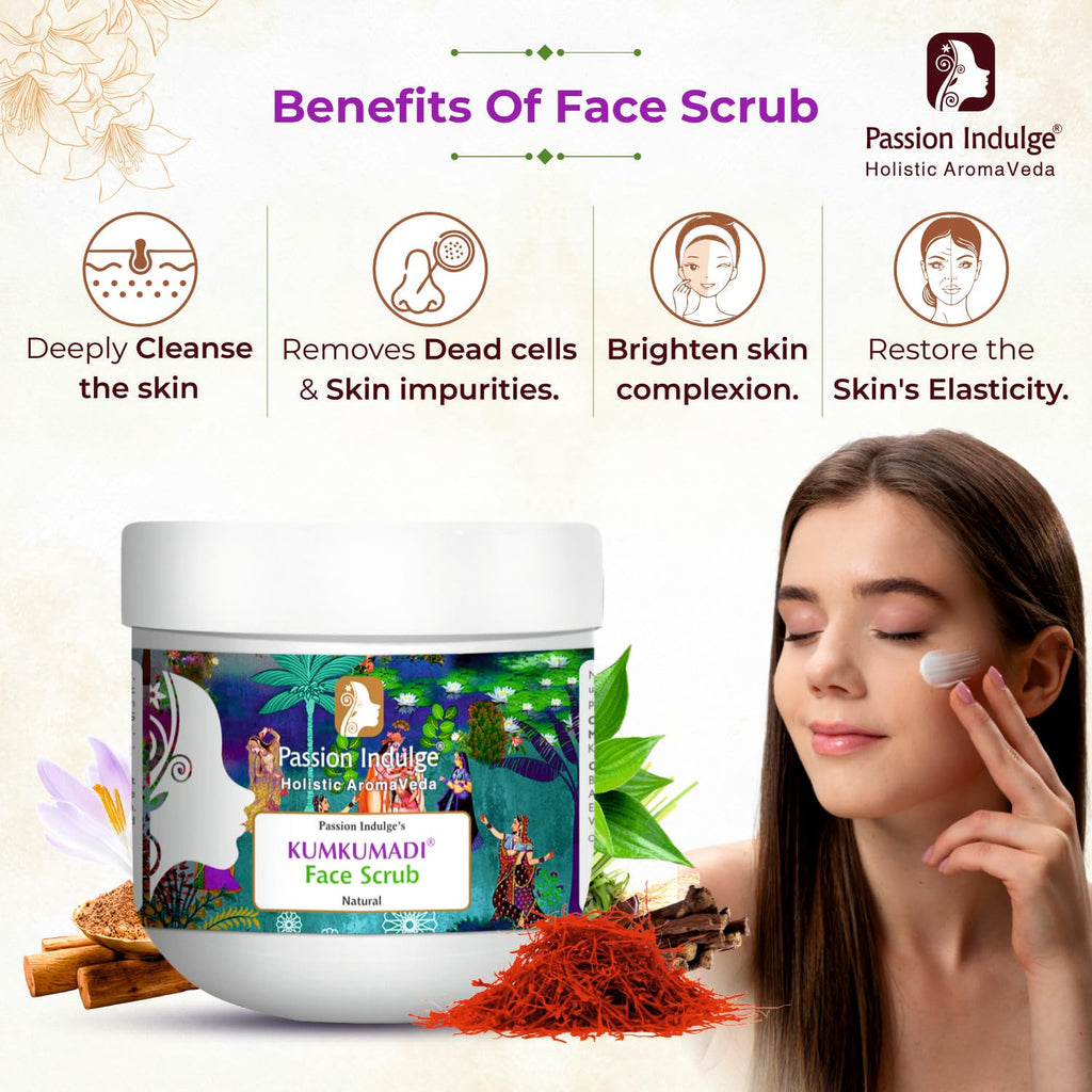Kumkumadi Oil Face Scrub