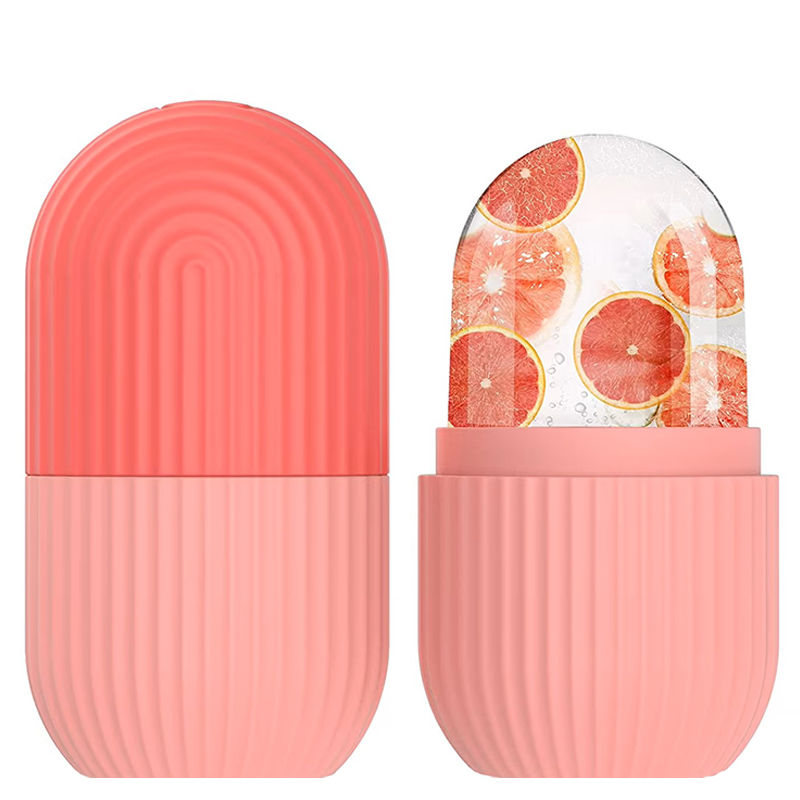 Face Ice Roller Face Massager Face Roller For Face, Neck Glow & Under Eye Care - Pink