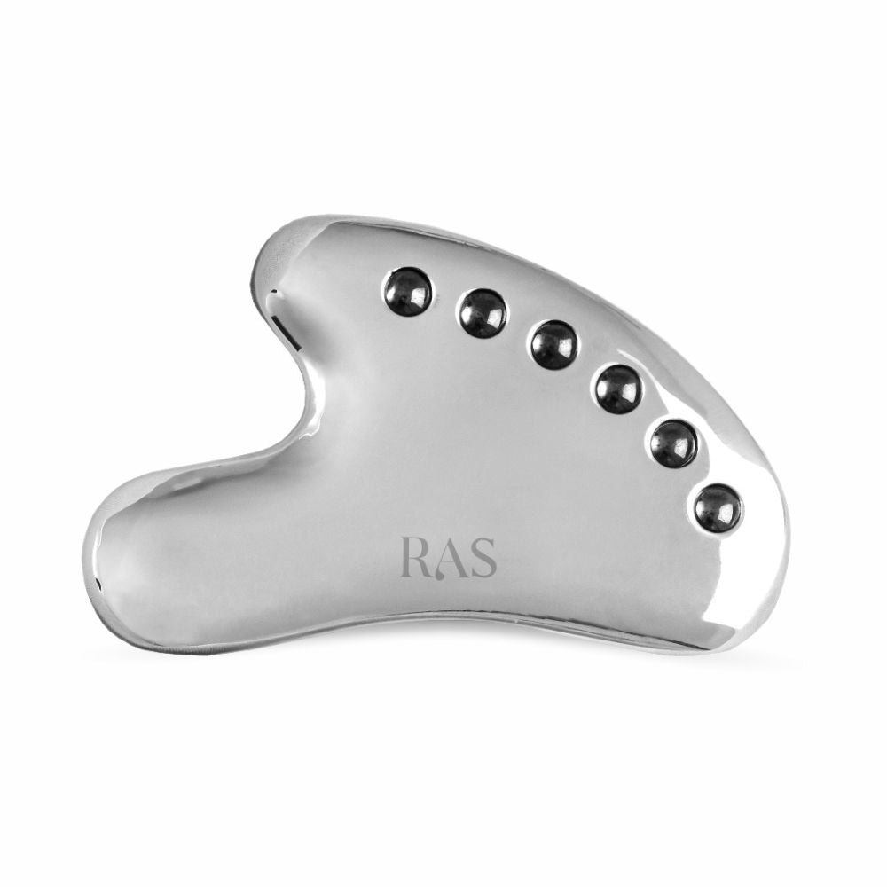 Germanium Gua Sha Face Massage Tool For Releases Facial Tension & Reduces Puffiness