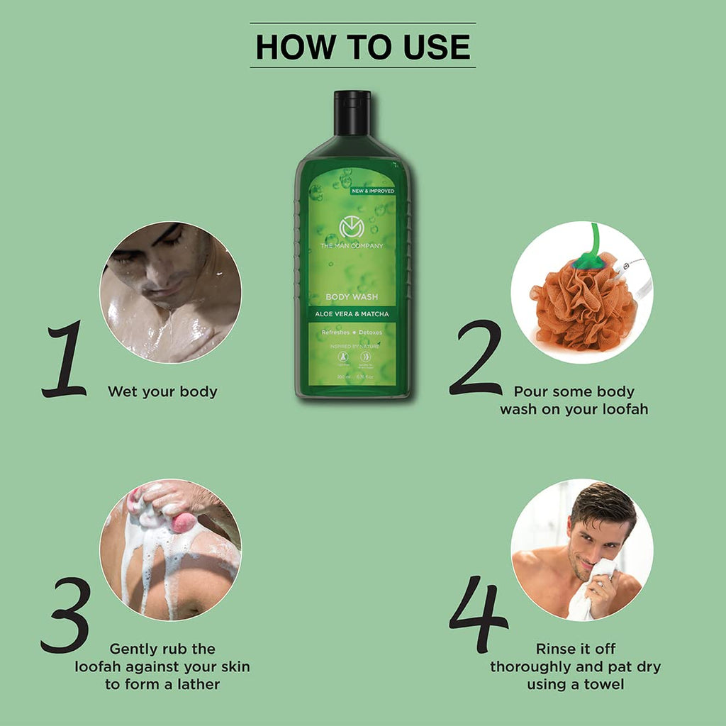 Aloe Vera & Matcha Body Wash