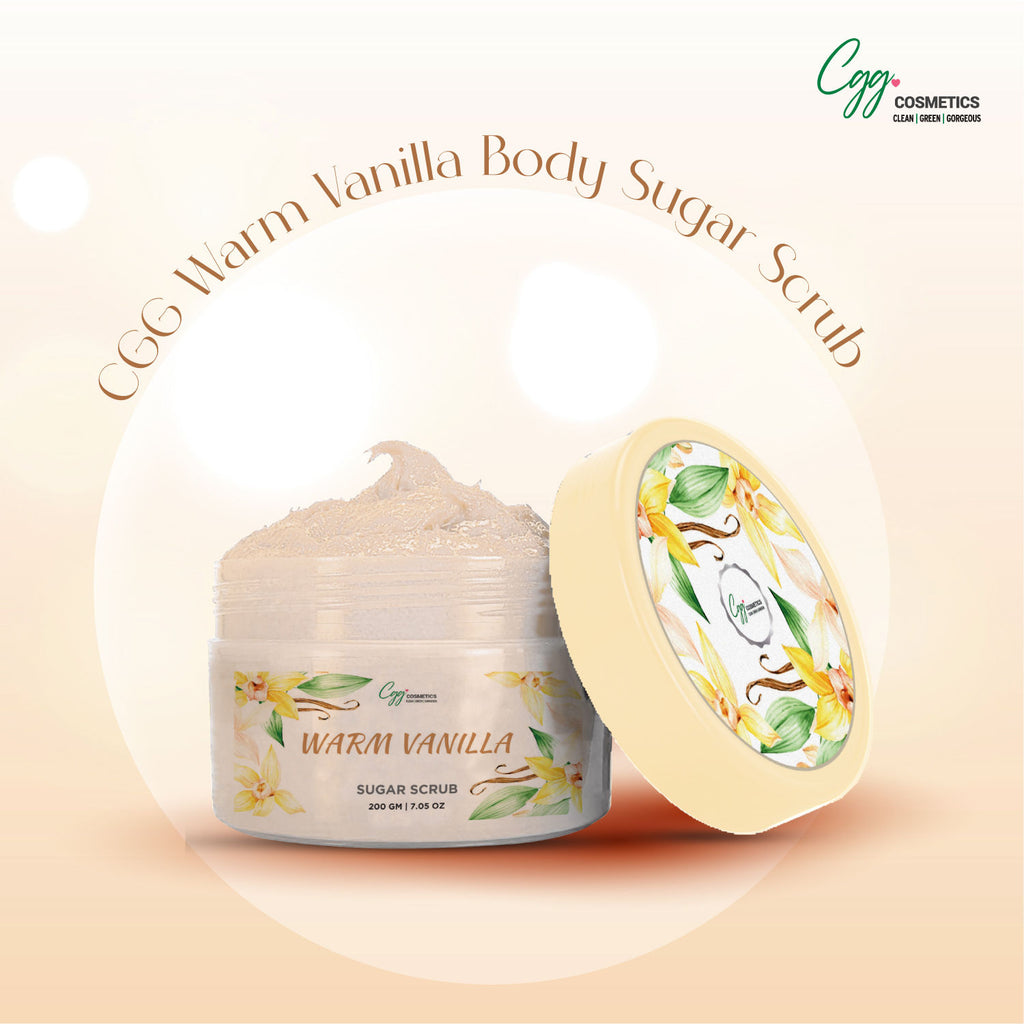Warm Vanilla Sugar Scrub + Free Strawberry Lip Scrub