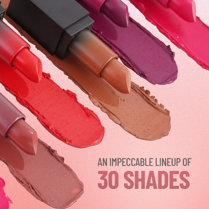 HD Matte Lipstick , High Coverage , Lightweight