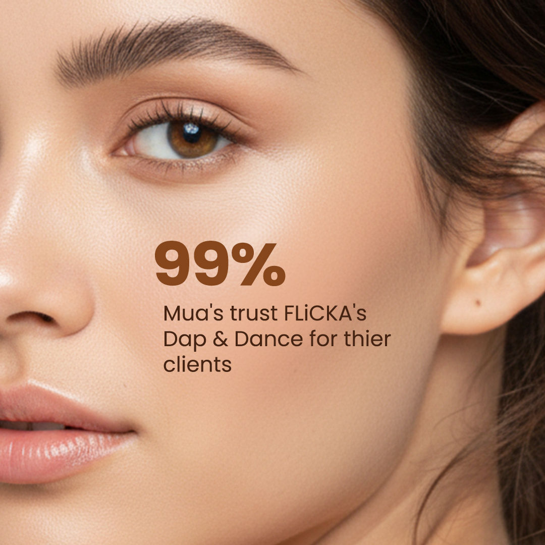 Dap & Dance Compact Pressed Powder Waterproof Weightless Seamless Matte Finish