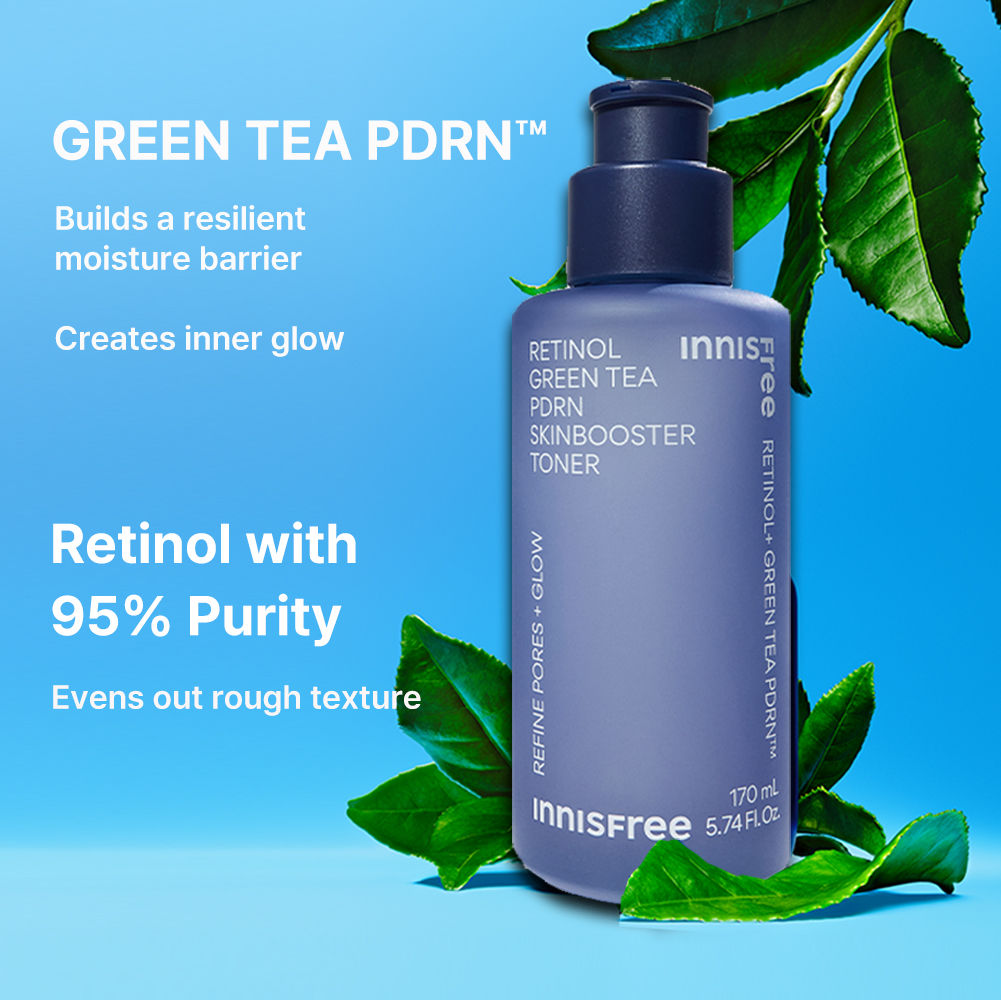 Retinol Green Tea Pdrn Skinbooster Toner
