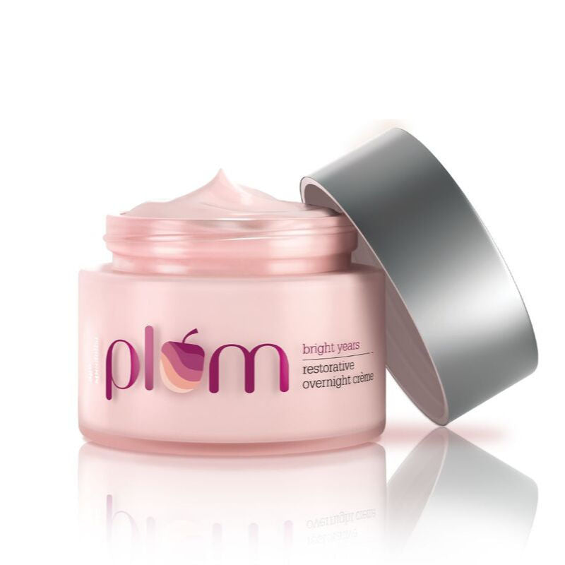 Bright Years Restorative Overnight Anti-Aging Creme - Firms Skin- Reduces Fine Lines & Wrinkles