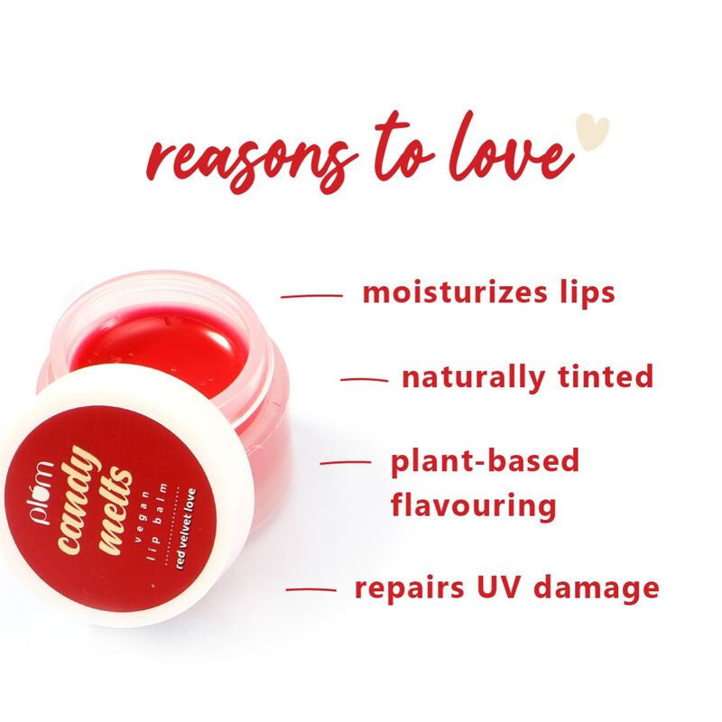 Candy Melts Vegan Lip Balm - Red Velvet Love