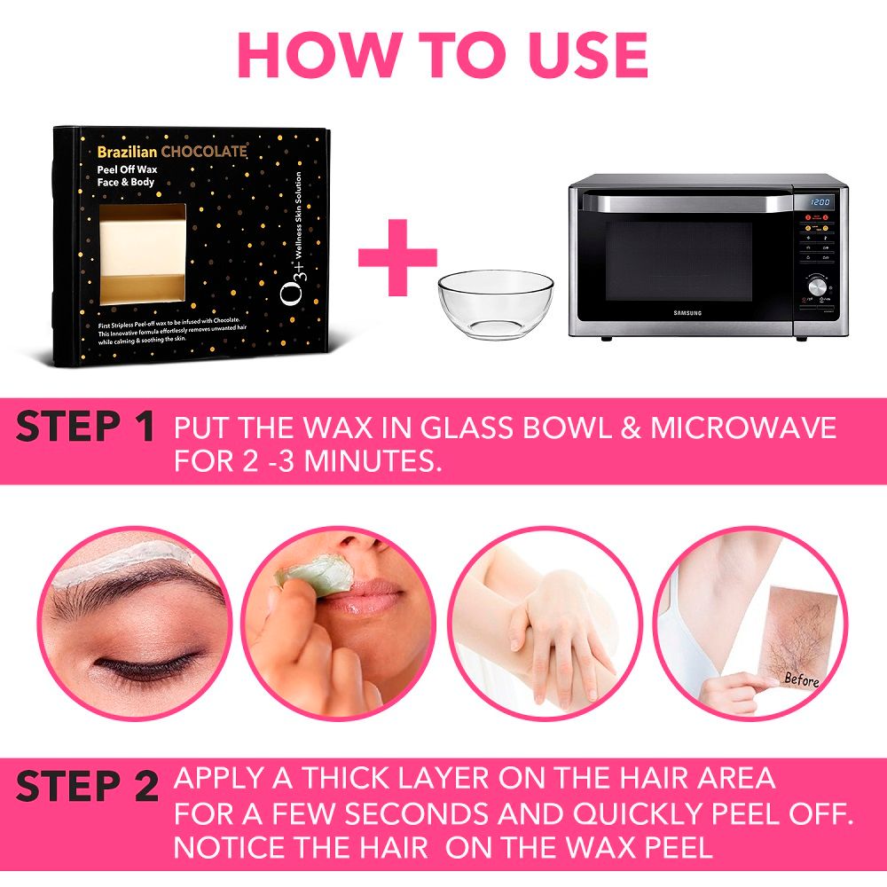 Brazilian Chocolate Strip-less Peel Off Wax