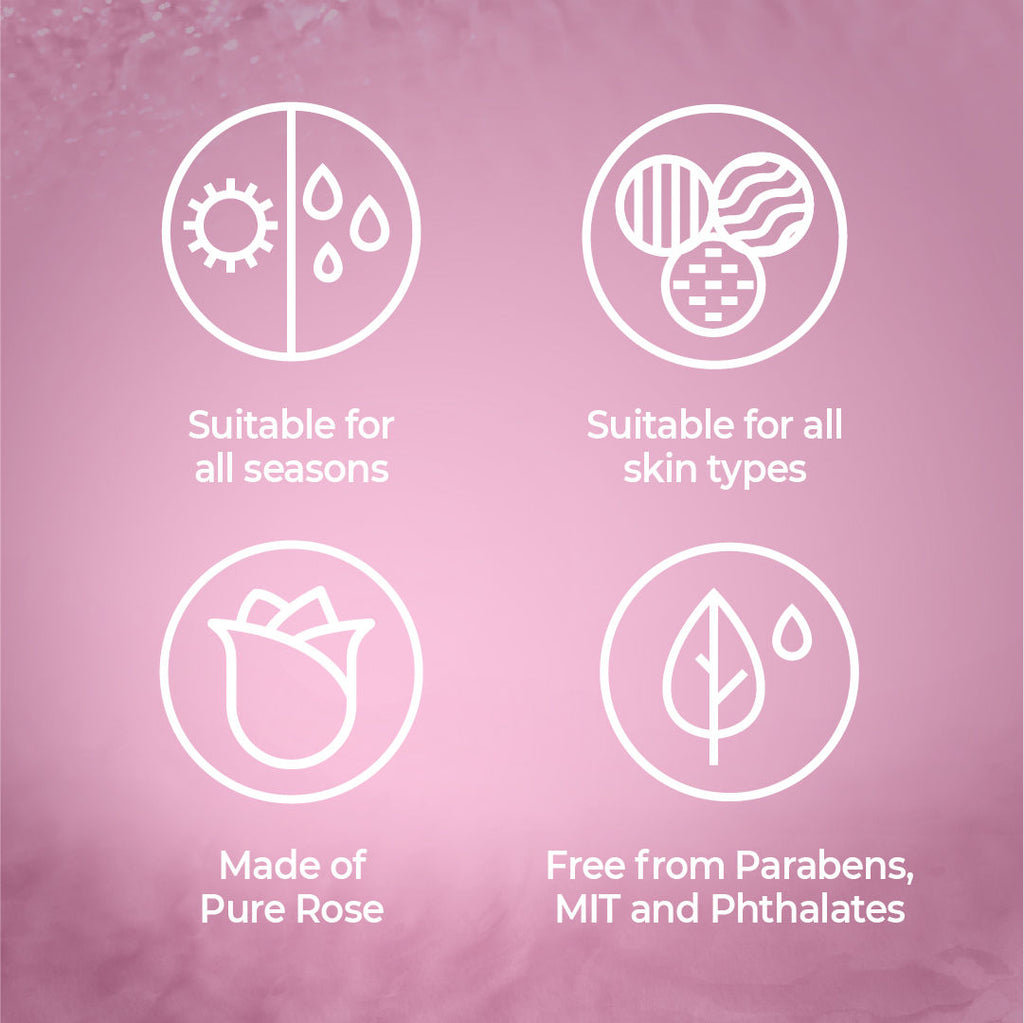 Natural Glow Rose Face Gel