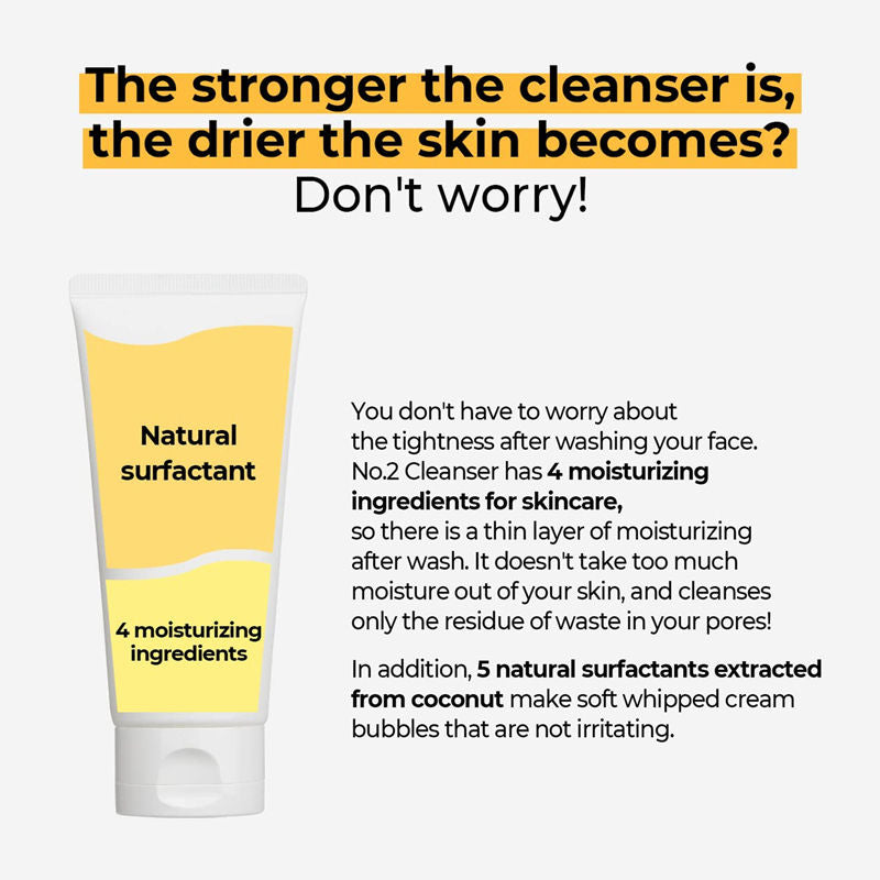 No.2 Deep Clean Fresh Cream Cleanser