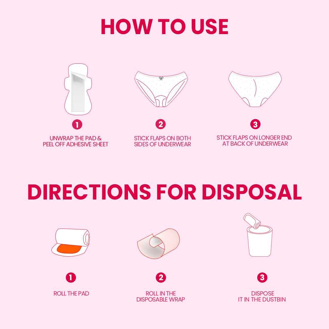 XXL Soft 40 Sanitary Napkins Pad With Free Menstrual Period Pain Relief Cramps Roll-On