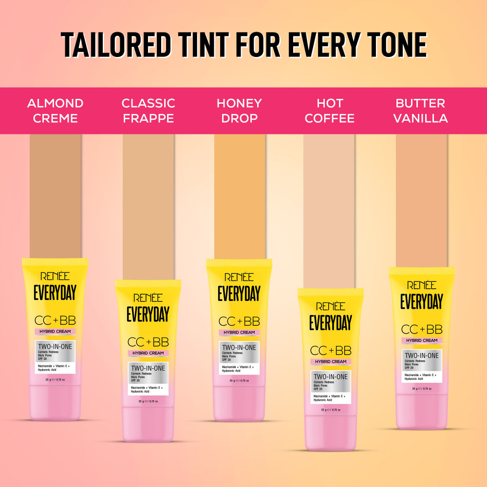 Renee Cosmetics Everyday Cc + Bb Hybrid Cream