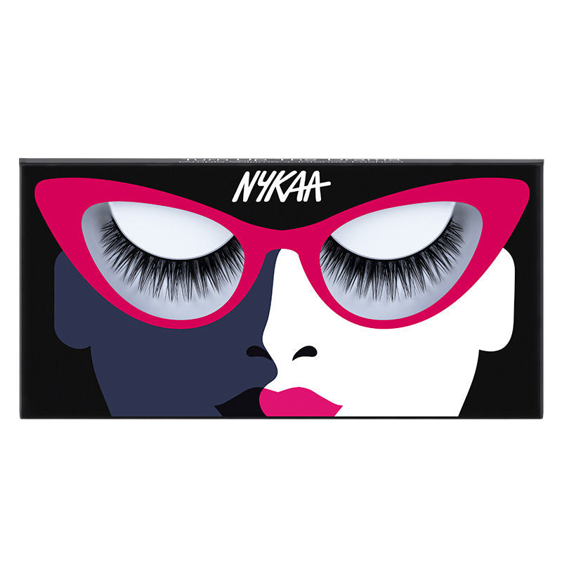 Nykaa Lash Talk Lightweight, Long & Volumizing Natural False Eyelash - Turn Up The Drama (1pcs)