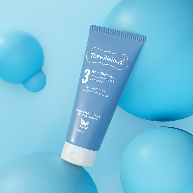 Acne Face Gel With Salicylic Acid & Tea Tree Oil