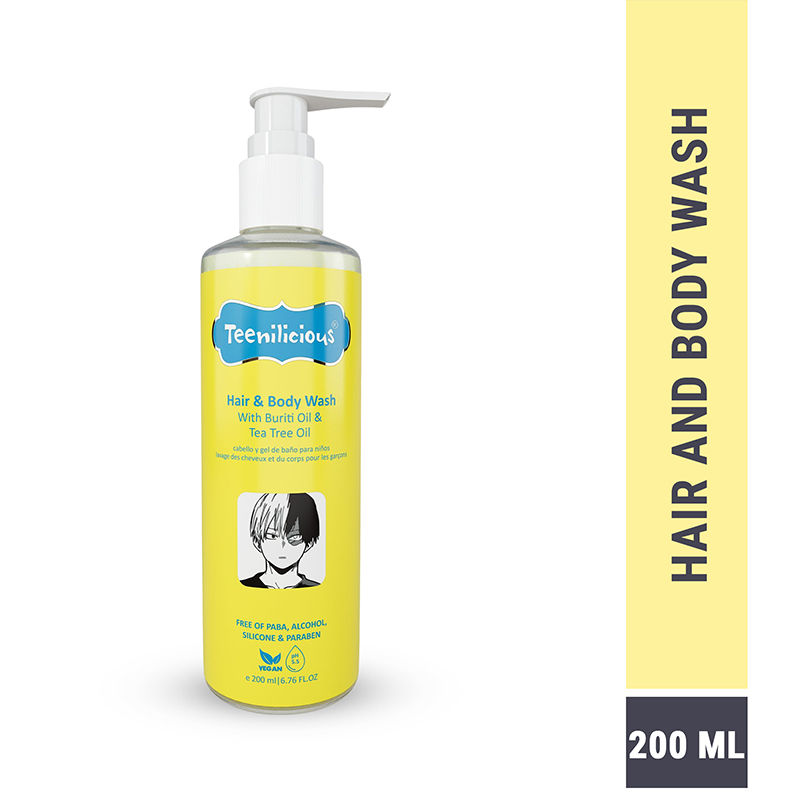 Hair & Body Wash With Buriti Oil & Tea Tree Oil