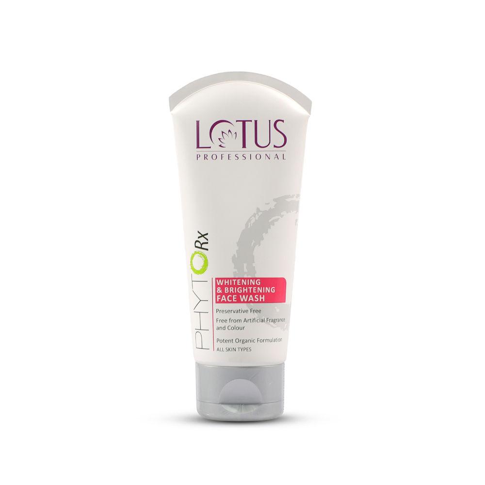 Lotus Professional PhytoRx Whitening & Brightening Preservative Free Face Wash, For Glowing skin