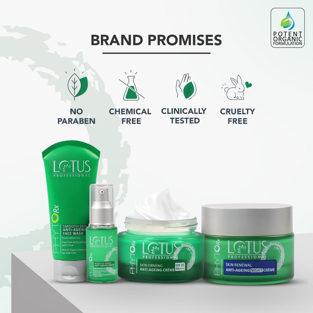 Lotus Professional PhytoRx Skin Renewal Anti-Ageing Night Face Cream, Anti-Wrinkle, Collagen Booster