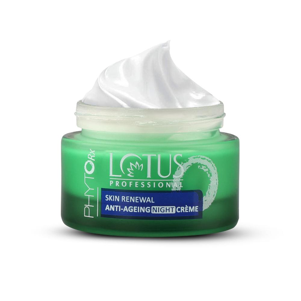 Lotus Professional PhytoRx Skin Renewal Anti-Ageing Night Face Cream, Anti-Wrinkle, Collagen Booster