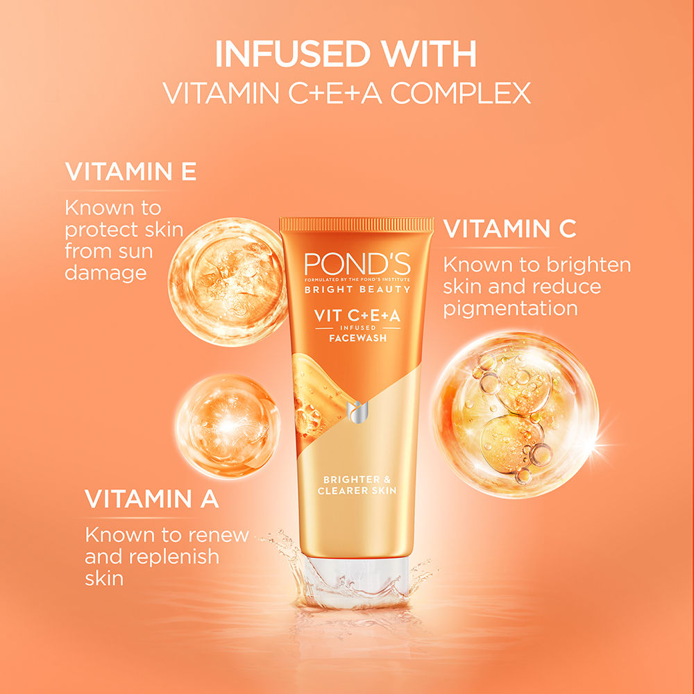 Bright Beauty Vitamin C+E+A Gel Face Wash