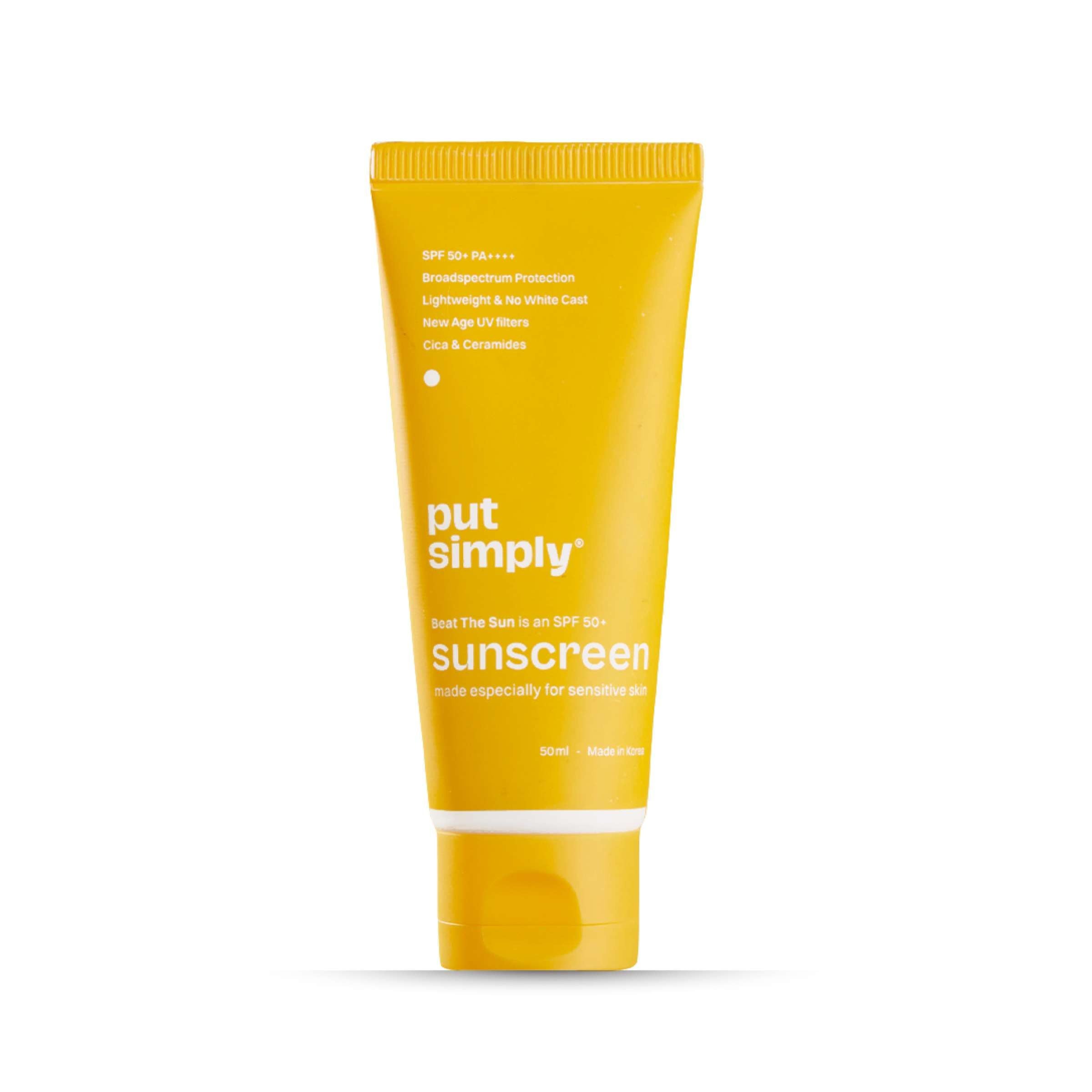 BroadSpectrum Sunscreen SPF 50 PA++++ , Zero White-Cast, Ultra lightweight, Non-greasy