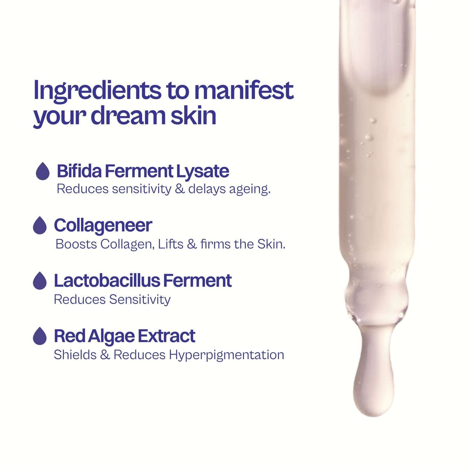 Daily Affermation Soothing Serum With Peptides & 74% Ferments For Inflamed Skin