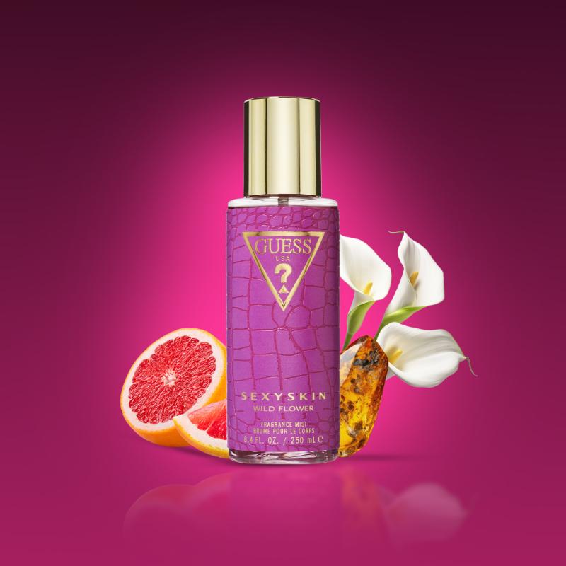 Sexy Skin Wild Flower Purple Fragrance Mist For Her